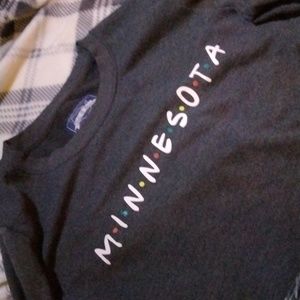 Minnesota, State of Mine, crewneck sweatshirt, medium, est 2007